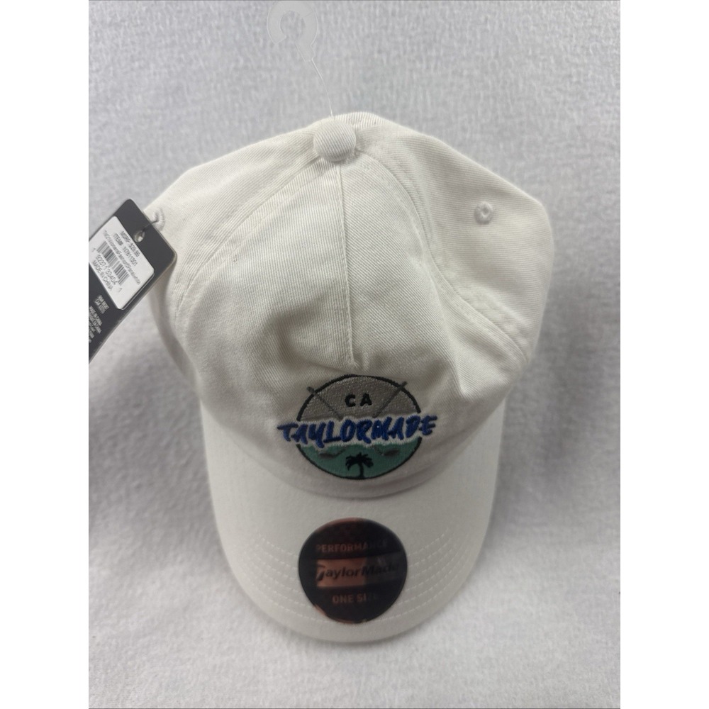 TaylorMade Performance Women's Golf CA Palm Tree White Hat